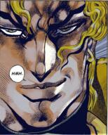 bedroom_eyes blond_hair dio_brando hmh jojos_bizarre_adventure smirk // 416x520 // 612KB