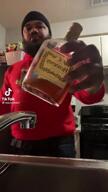 alcohol drain drink video // 360x640, 11.1s // 1.3MB