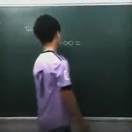 infinity math school shitposting video // 360x360, 27.4s // 1.6MB