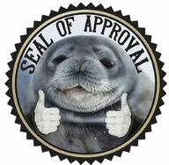 seal seal_of_approval // 900x877 // 123KB