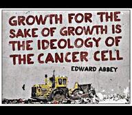 bulldozer cancer cancer_cell edward_abbey garbage growth ideology line_go_up // 640x556 // 87KB